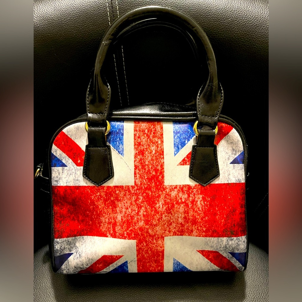 UK British Flag Handbag Purse